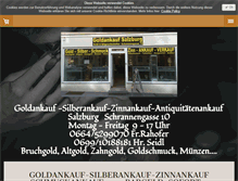 Tablet Screenshot of gold-silber-ankauf.at